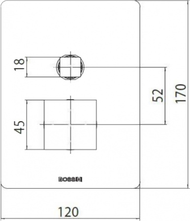 ��������� Bossini Cube New Z00063.030 ��� ����� � �����