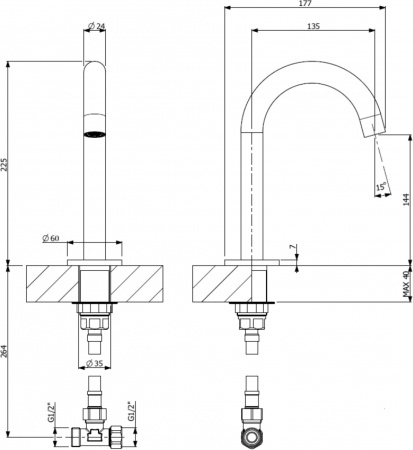 ��������� Villeroy & Boch Dawn TVT10651415361 �� ���� �����