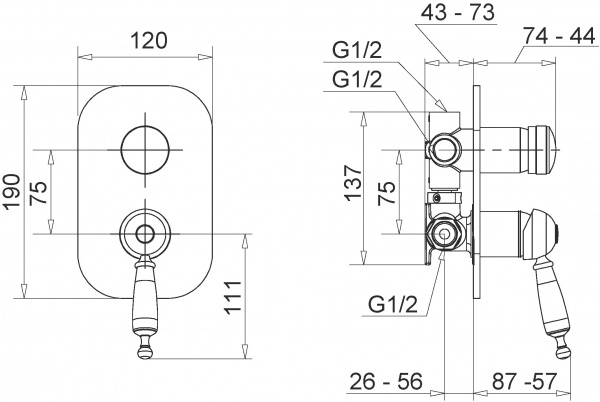 ��������� Migliore Oxford ML.OXF-6331.Bi.Do � ���������� ������, ��� ����� � �����, ������