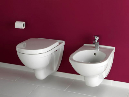 ��������  ������ ��������� Villeroy & Boch O.Novo 5660 H101 alpin + ������� ����������� ��� �������� Geberit Duofix Delta 458.124.21.1 3 � 1 � �������