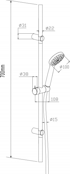 ������� �������� Damixa Redblu Origin One 918100000