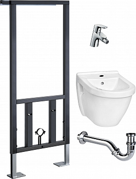 ��������  ���� ��������� VitrA S50 5324B003 + ������� ����������� ��� ���� VitrA 780-5820 + ��������� Hansgrohe Focus E2 31920000 ��� ���� + ����� ���