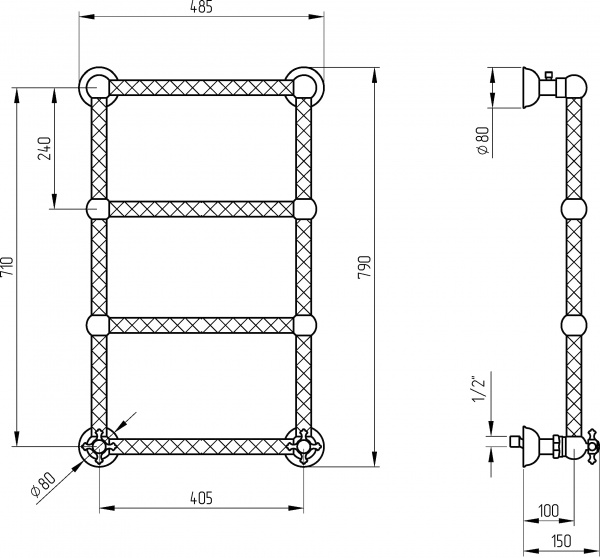 ����������������� ������� Migliore Cleopatra ML.CLE-HY.800.DO 79x48.5 �� ������