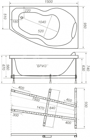 ��������� ����� Triton ���� 150x95 L � ��������