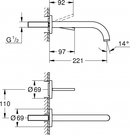 ��������� Grohe Atrio New Joy 19918AL3 ��� ��������