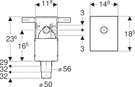 ����� ��� �������� Geberit 151.120.21.1 �������������