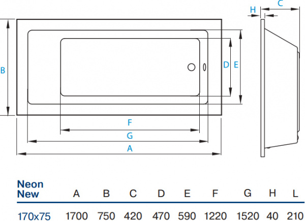��������� ����� Koller Pool Neon new 170x75