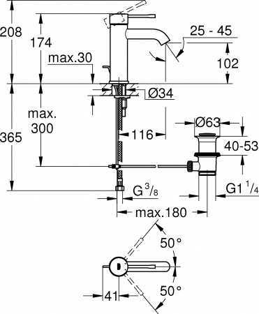 ��������� Grohe Essence New 23589DL1 ��� ��������