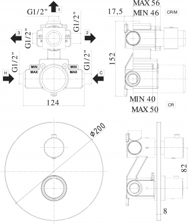 ��������� Paffoni Light LIQ019NO � ���������� ������, ��� ����� � �����