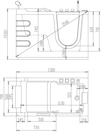 ��������� ����� Abber AB9000 C R 130x70