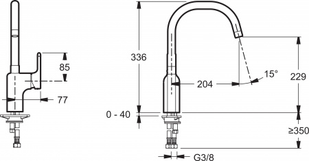 ��������� Jacob Delafon Singulier E10877-CP ��� �������� �����