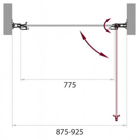 ������� ����� BelBagno Sela B 1 90 Ch Cr