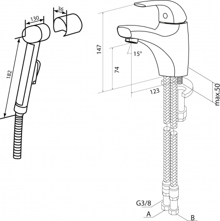 ��������� AM.PM Pride F7P03032 ��� ��������, � ������������� �����
