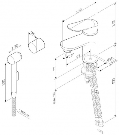 ��������� AM.PM Sunny F85C03000 ��� �������� � ������������� �����