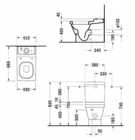 ������-������� Duravit 2ND Floor 2106090000