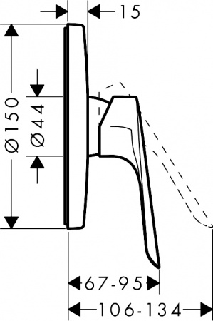 ��������� Hansgrohe Logis E 71603000 ��� ����