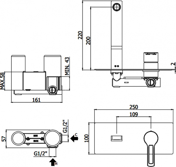 ��������� Paffoni Ringo RIN105BO � ���������� ������, ��� ��������