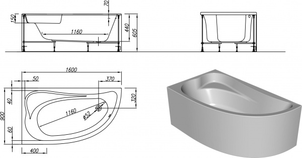 ��������� ����� Kolpa San Calando 5017-01 160x90 R