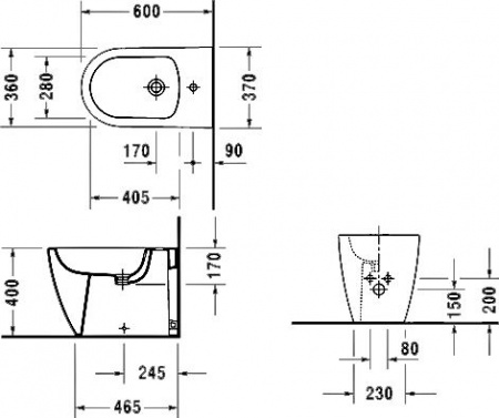 ���� ��������� Duravit ME by Starck 2289100000