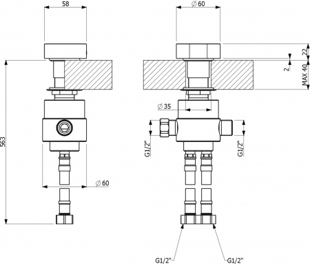 ��������� Villeroy & Boch Dawn TVT10651015261 �� ���� �����