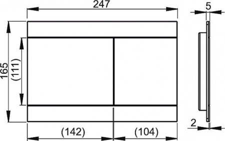 ������ ����� AlcaPlast Flat Fun