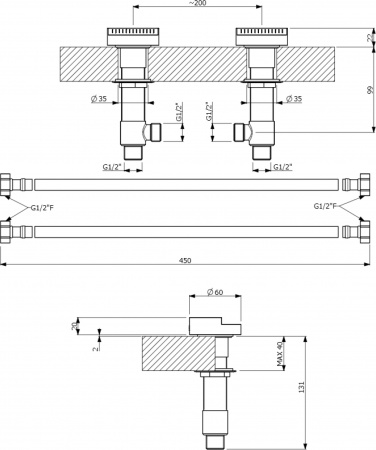 ��������� Villeroy & Boch Dawn TVT10651015161 �� ���� �����