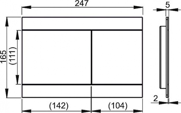 ������ ����� AlcaPlast Flat Fun