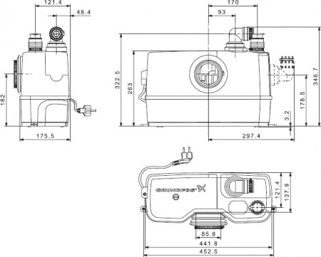 ��������������� ����� Grundfos Sololift2 WC-3