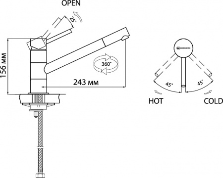 ��������� Omoikiri Aogashima SI ��� �������� �����