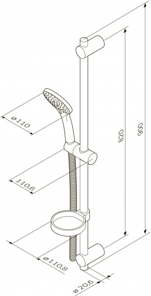 ������� �������� AM.PM Spirit F0170064