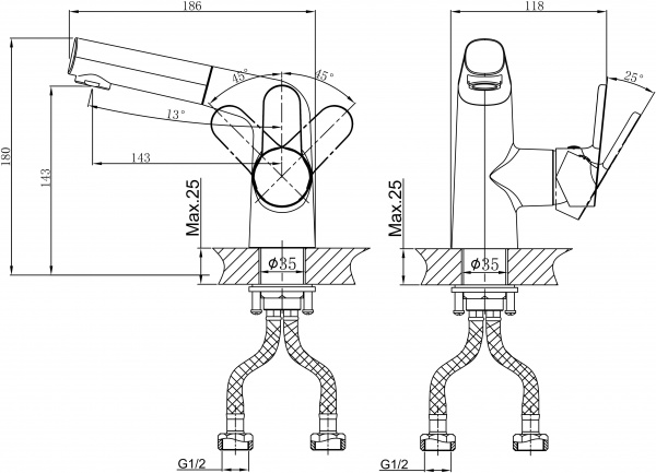 ��������� D&K Rhein Marx DA1392141 ��� ��������