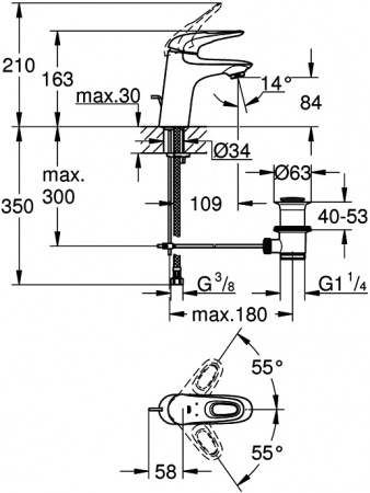 ��������� Grohe Eurostyle 23564003 ��� ��������