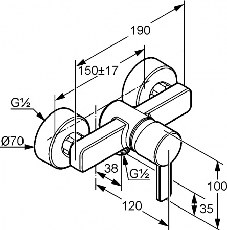  Kludi Zenta 388709175  