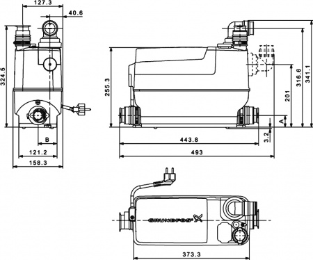 ��������������� ����� Grundfos Sololift2 C-3