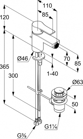 ��������� Kludi Zenta SL 485300565 ��� ����