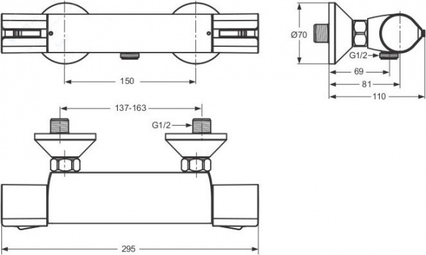 Ideal Standard Active A4046AA  