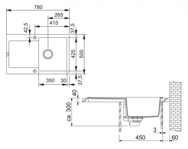 ����� �������� Franke Maris MRG 611 �������