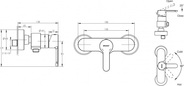  Bravat Stream F93783C-01A  