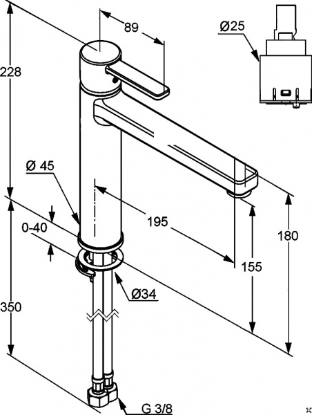 ��������� Kludi Zenta 389730575 ��� �������� �����