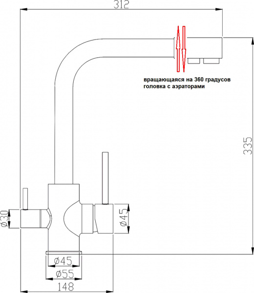 ��������� Steel Hammer SH 801 Inox Bronze PVD ��� �������� �����