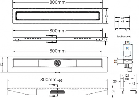   Berges Wasserhaus Top Stark 091051 80 
