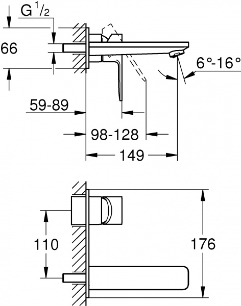 ��������� Grohe Lineare 19409001 ��� ��������