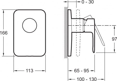  Jacob Delafon July E98702-CP  