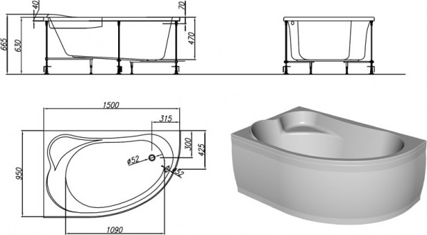 ��������� ����� Kolpa San Voice 150x95 R