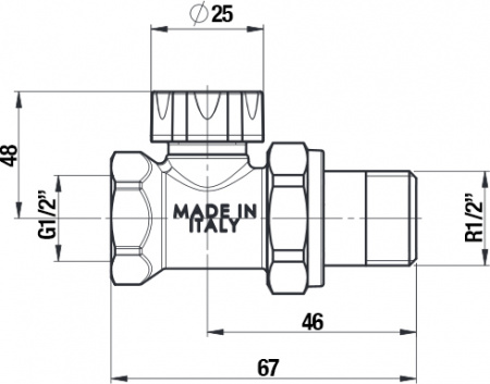 ������� Stout SVL 1176 1/2", �������-���������������, ������