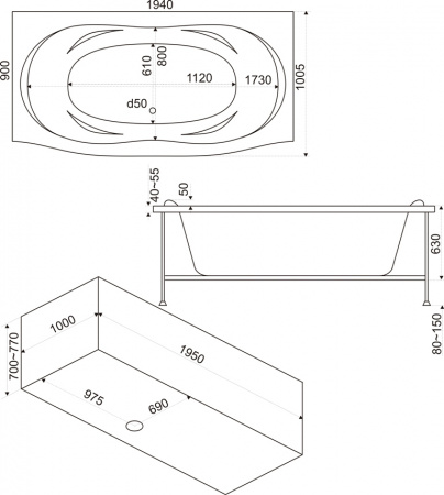 ��������� ����� Bas ������ �� �����09 190x100 � �/�