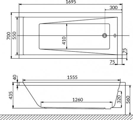 ��������� ����� Excellent Wave WAEX.WAV17.RELAX 170x70