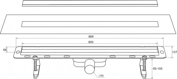   Winkiel Ekoline Vetro White WDO-800-09-4410