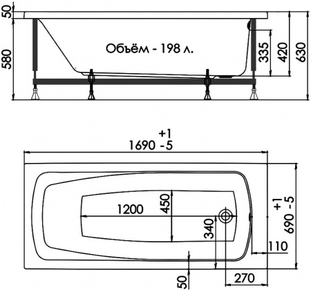 ��������� ����� 1ACReal �������� ������ 170x70