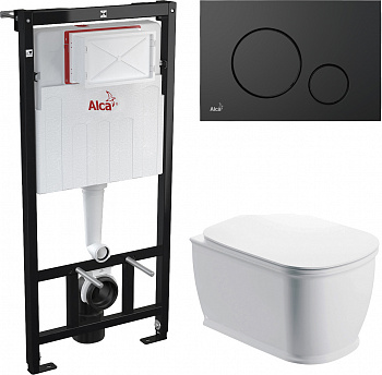 �������� ������ ��������� BelBagno Prado BB10150CH � ������� + ����������� AlcaPlast Sadromodul AM101/1120-0001 + ������ ����� AlcaPlast THIN M678 ������ �������